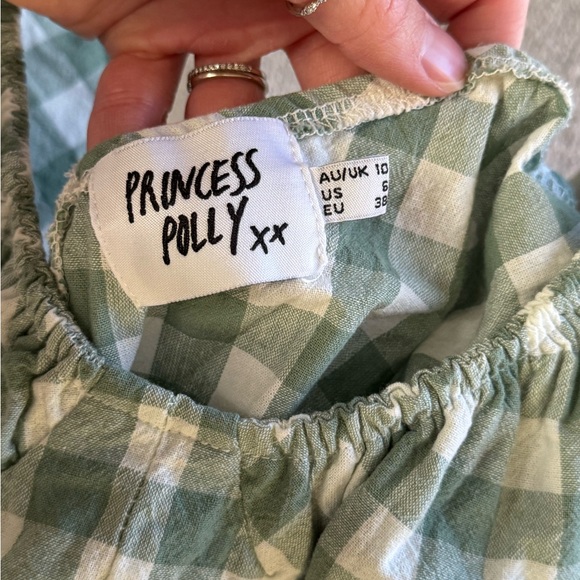 Princess Polly Gingham Women's Romper - Picture 6 of 10